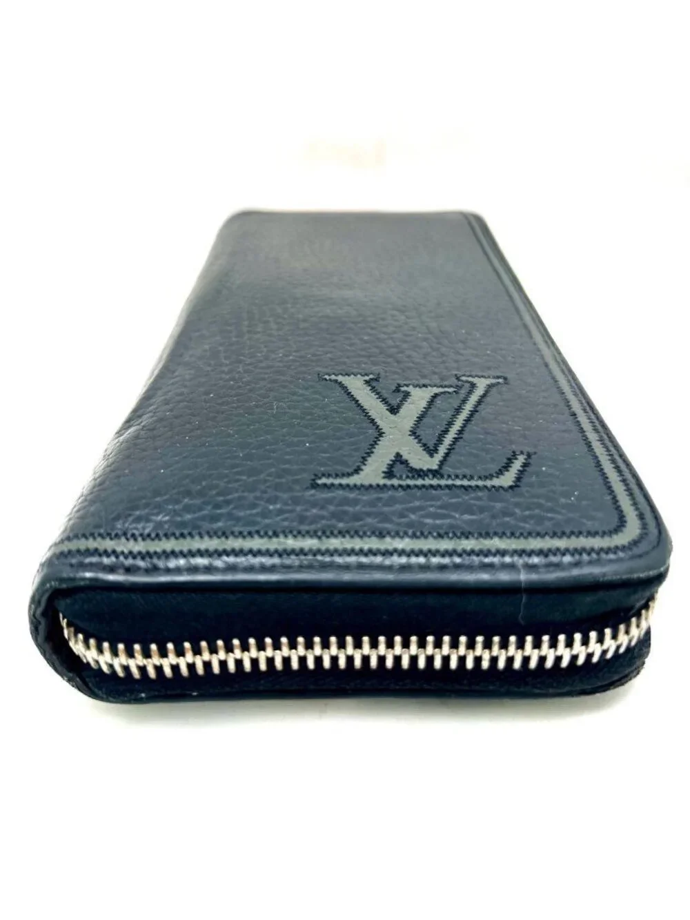 Louis Vuitton Taurillon Leather Vertical Zippy Wallet